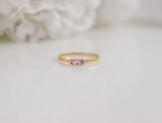 Emerald Cut 3-Stone Ring