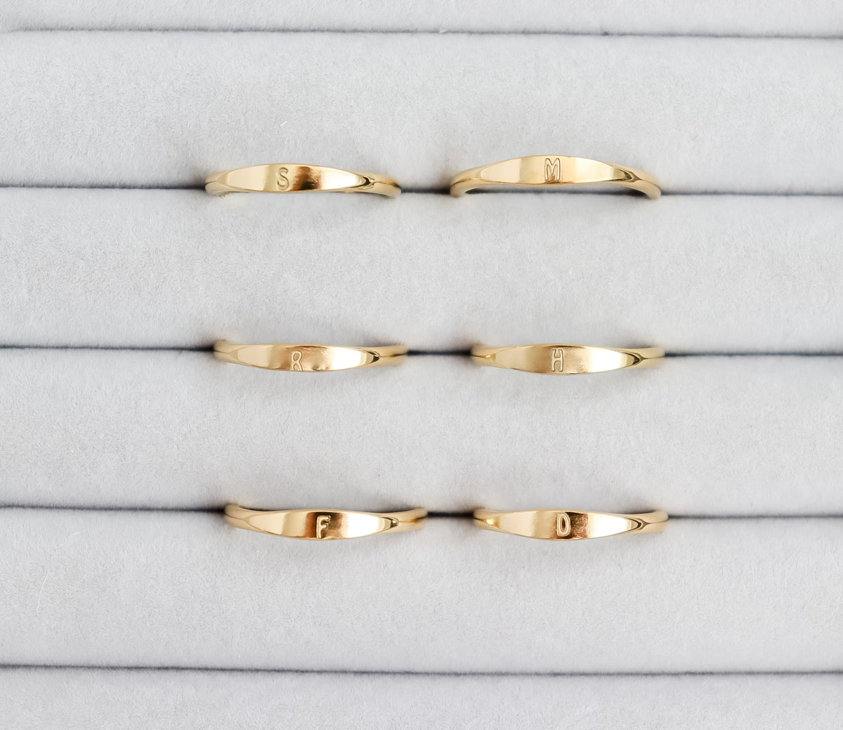 Initial Letter Ring (N to Z)