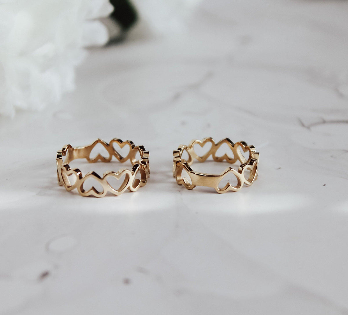 Heart Link Ring