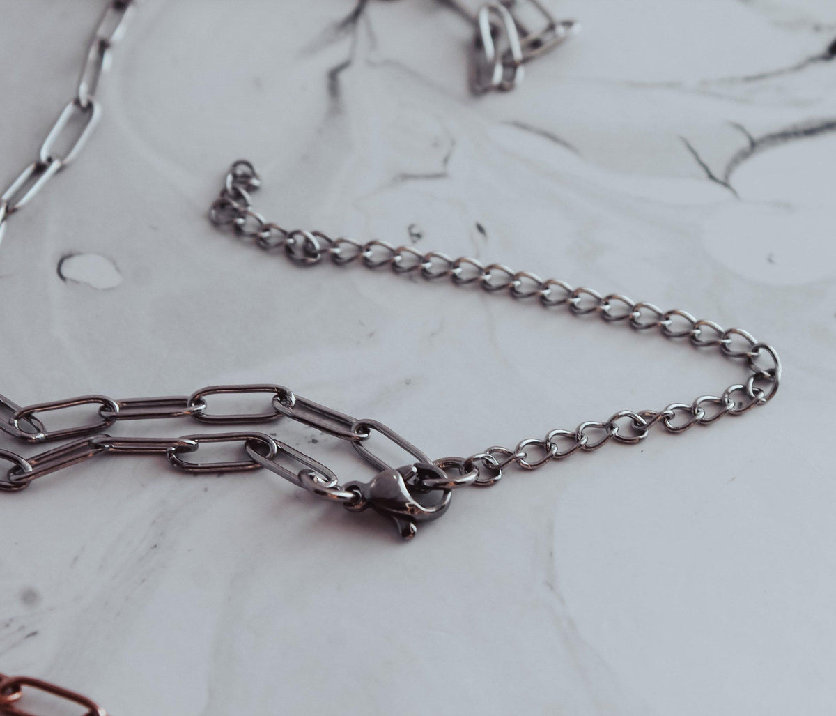 Block Link Essential Chain Necklace