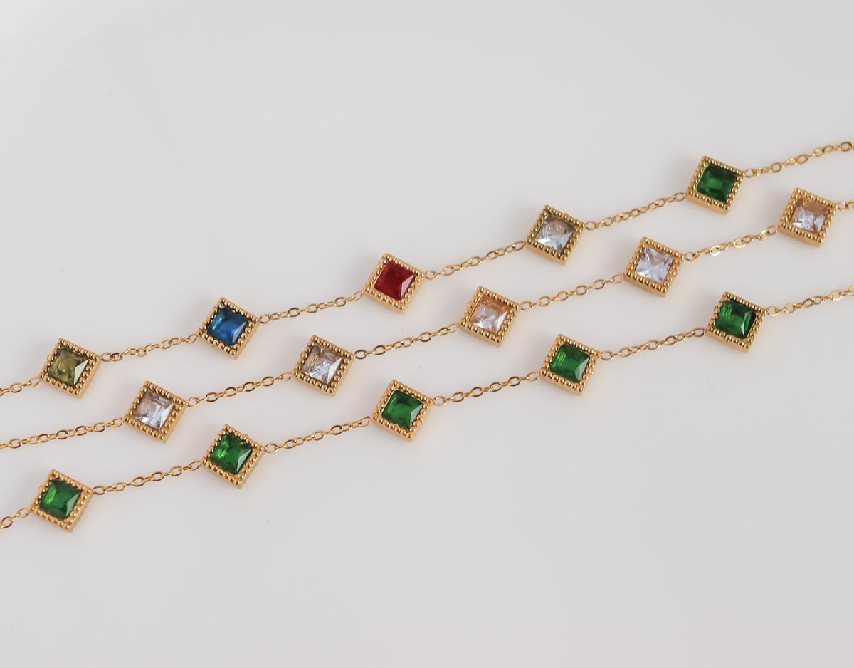 Vintage Inspired Stone Bracelet