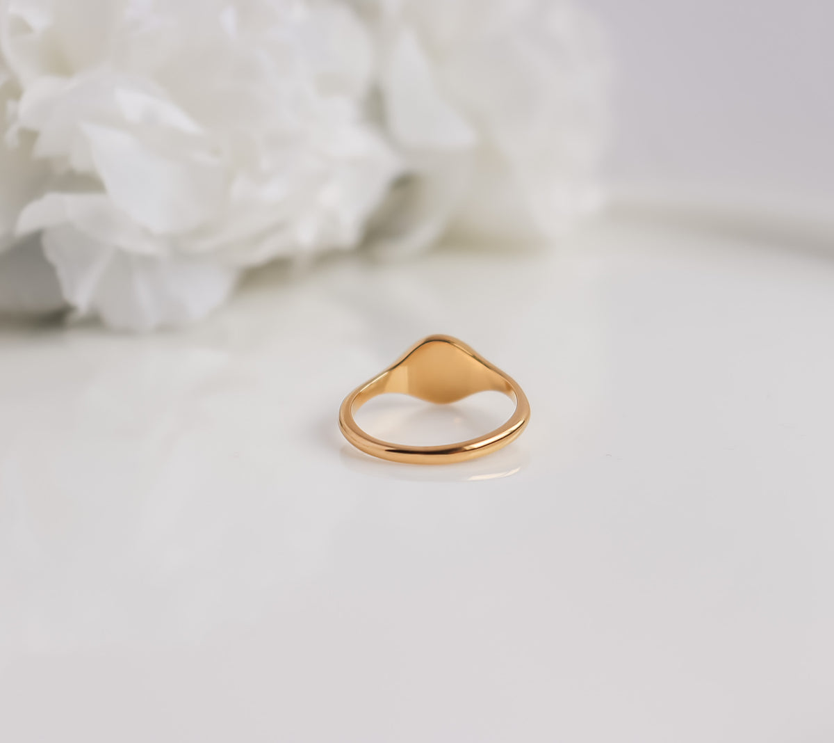 Sunburst Signet Ring