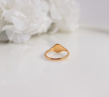 Sunburst Signet Ring