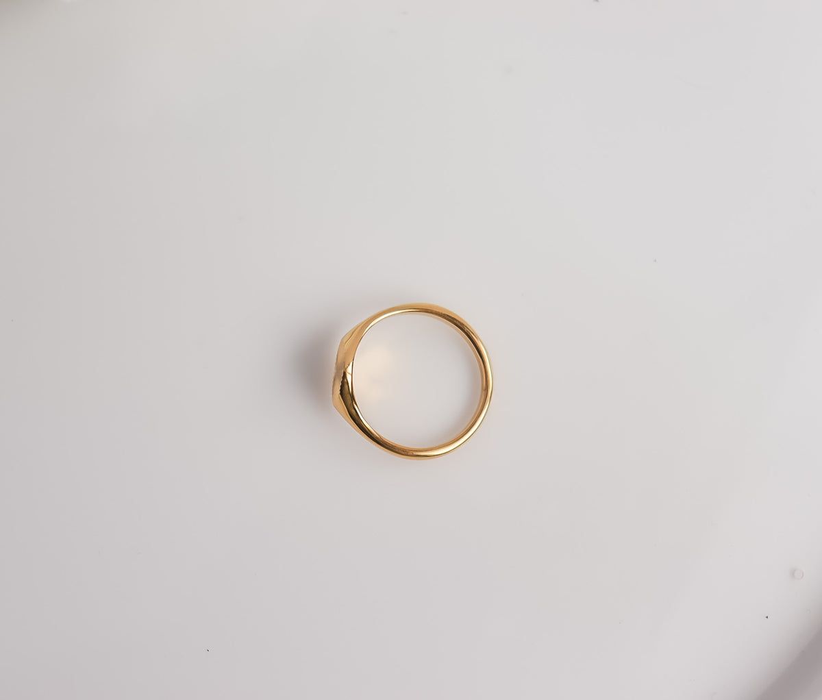 Sunburst Signet Ring