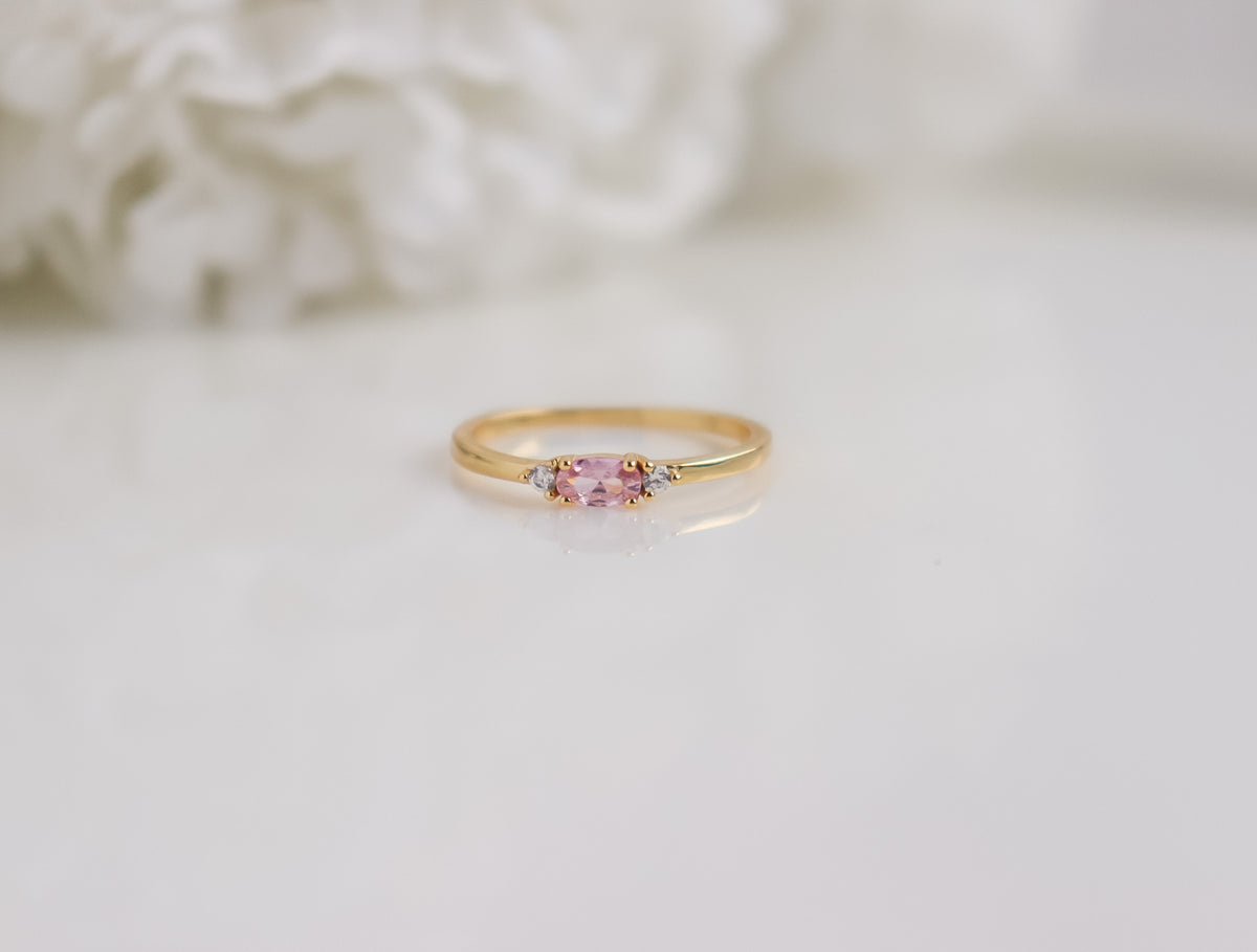 Emerald Cut 3-Stone Ring
