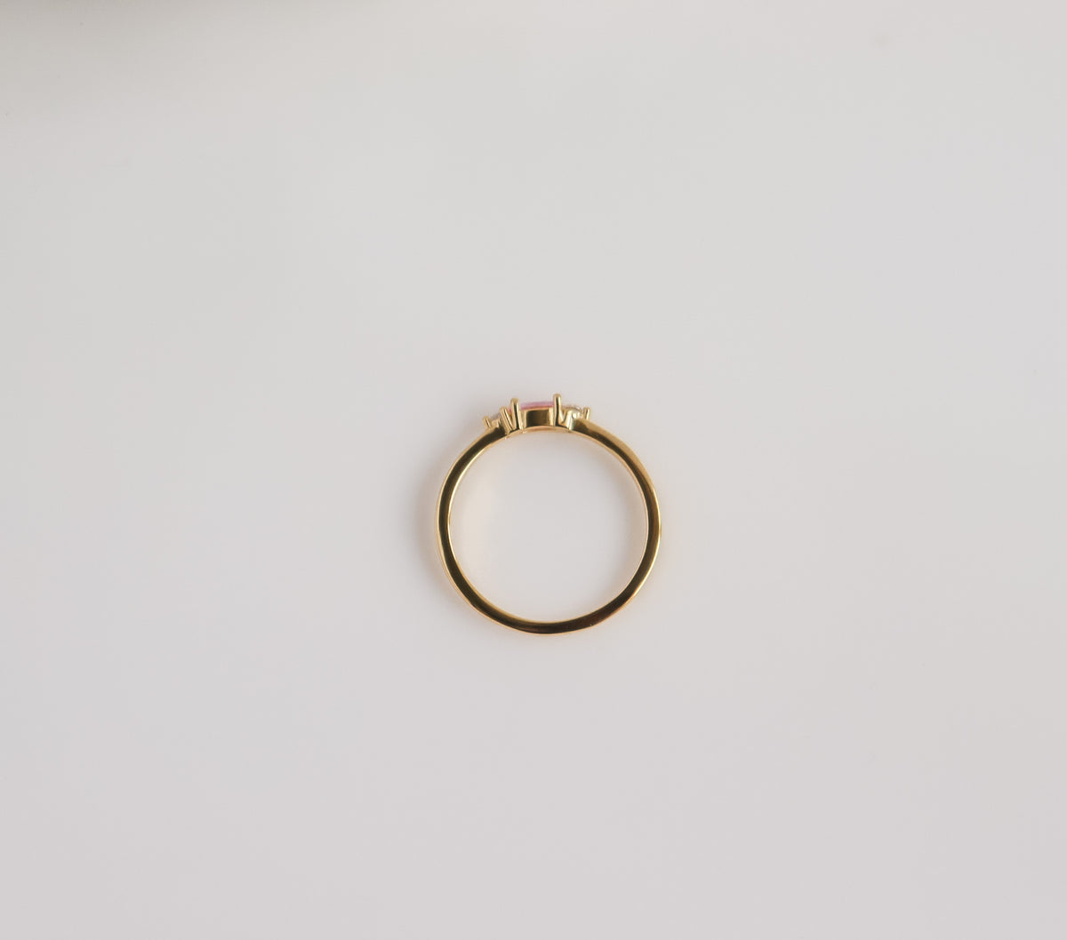 Emerald Cut 3-Stone Ring