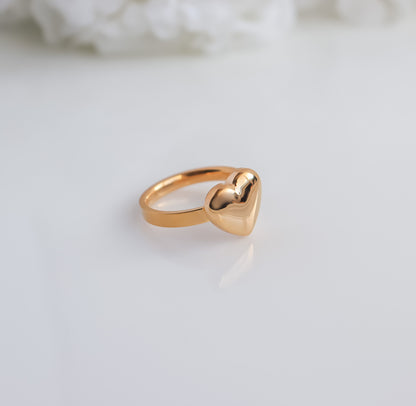 Heart Signet Ring