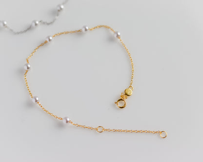 Circle Pearl Bracelet
