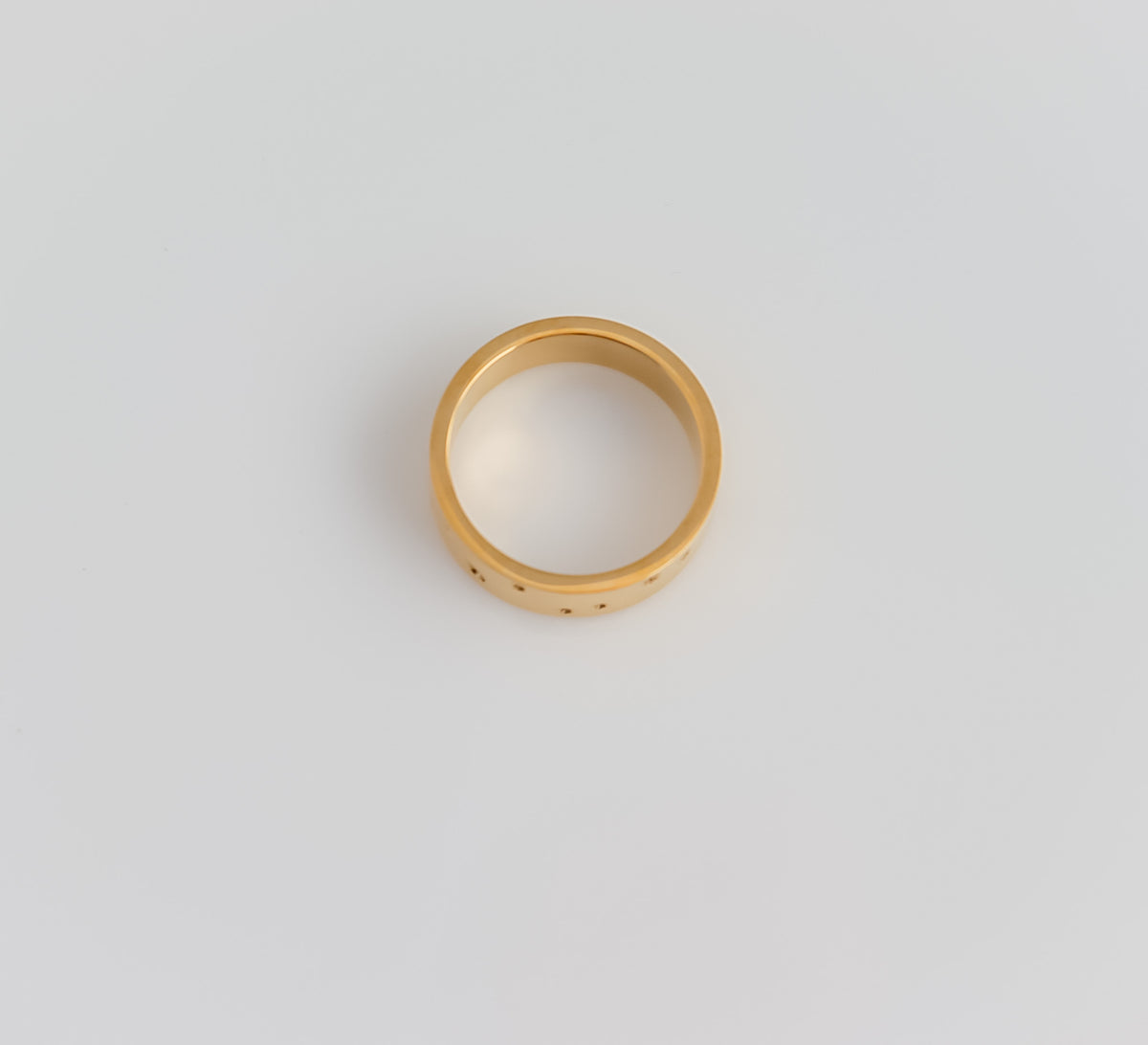 Moon & Stars Band Ring