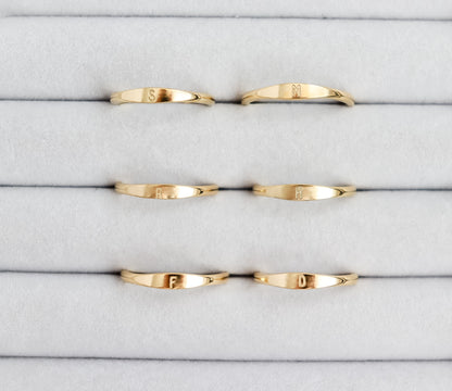 Initial Letter Ring (N to Z)