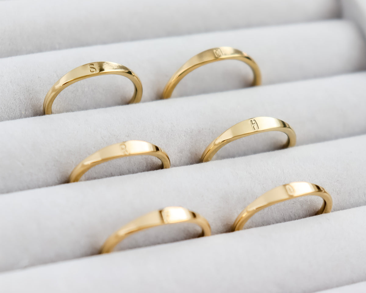 Initial Letter Ring (N to Z)