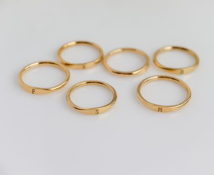 Initial Letter Ring (N to Z)