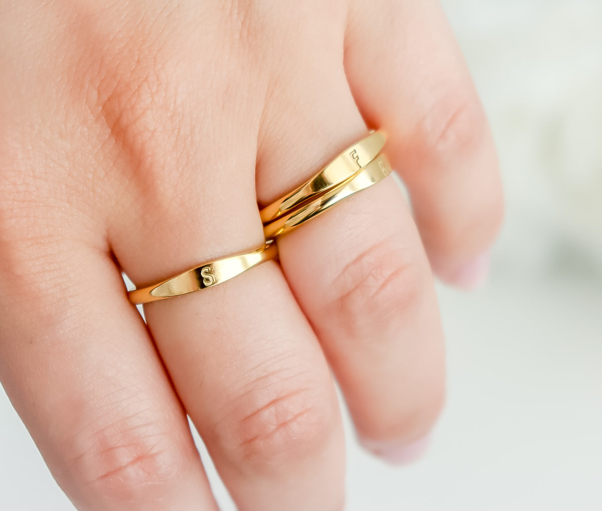 Initial Letter Ring (N to Z)