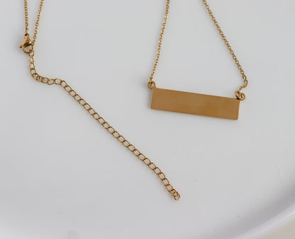 Patience Necklace | Patience Pendant | Sabr Necklace | Arabic Jewelry | Minimalist Islamic Jewelry I Bridal Gift I Quran Jewelry | Eid Gift