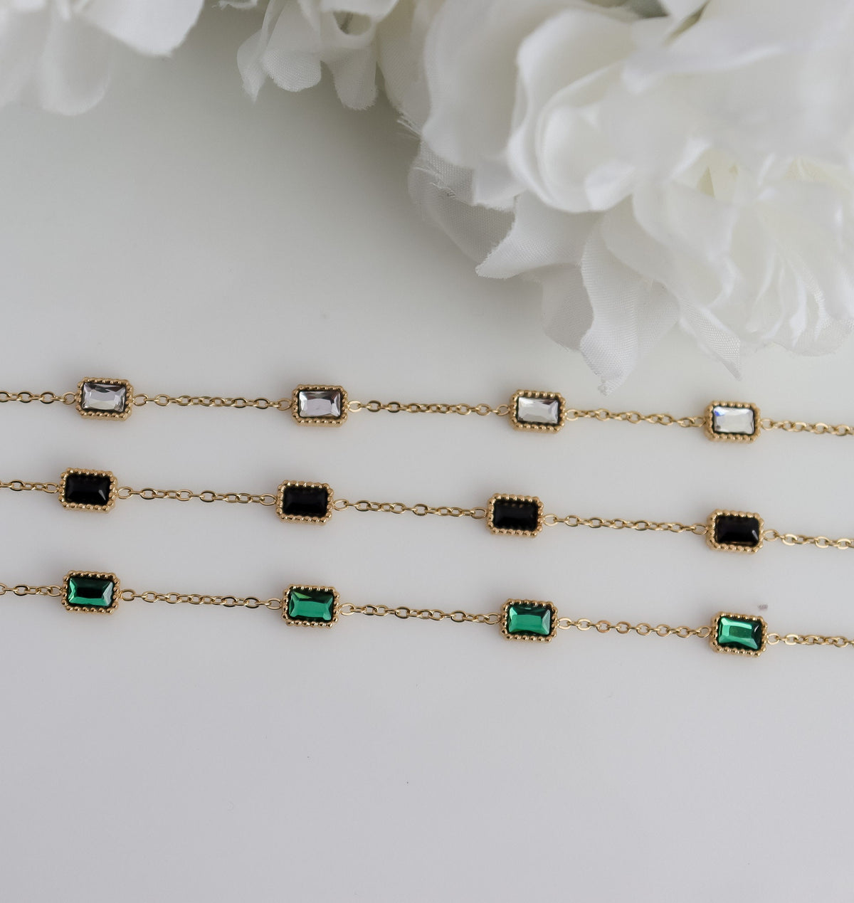 Tennis Bracelet, Gold Tennis Bracelet, Sqaure Bracelet, Diamond Bracelet, Dainty Bracelet, Gift for Her, CZ Tennis Bracelet, Gold Bracelet