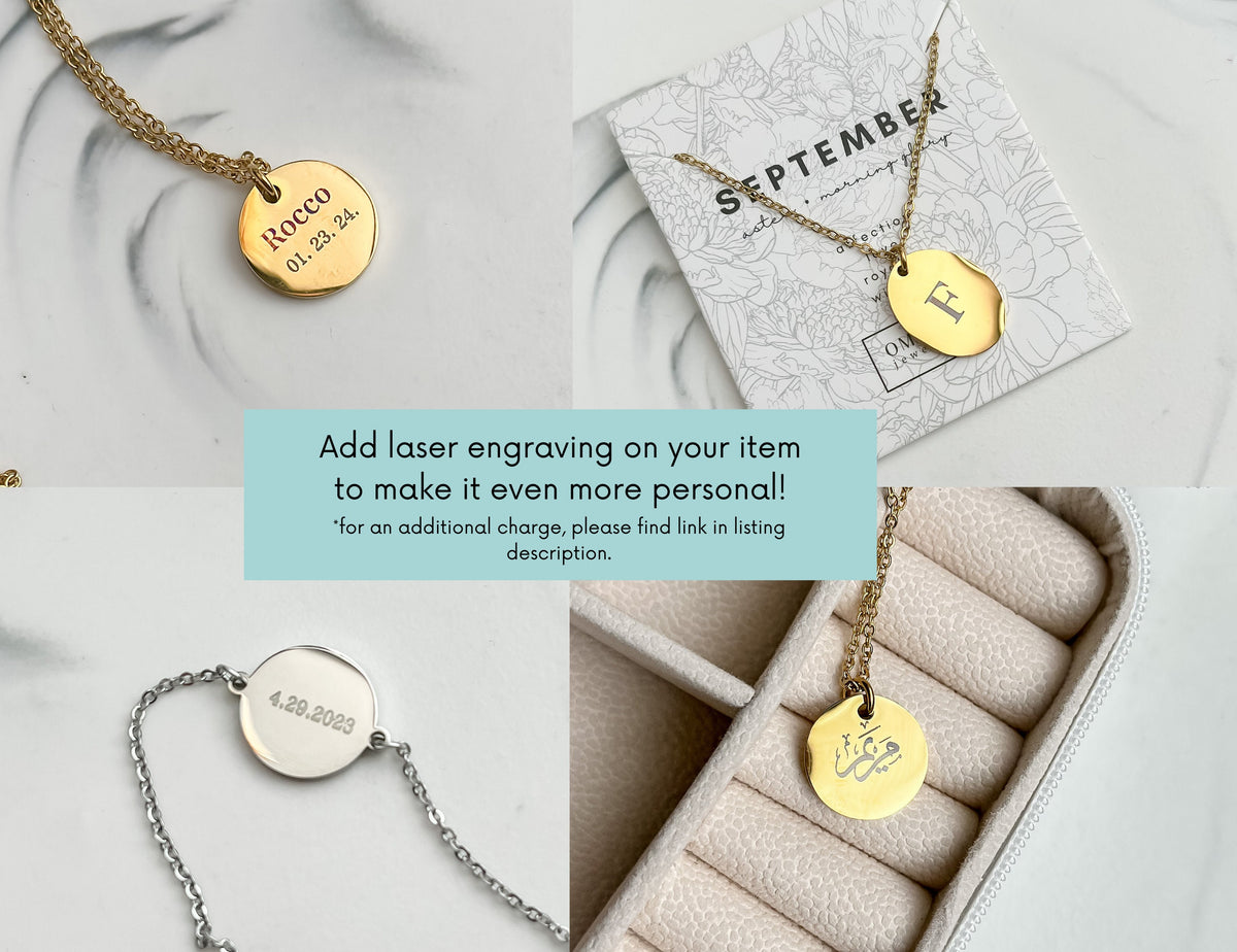 Verily With Hardship Comes Ease Calligraphy | Knowledge Necklace I Minimalist Islamic Jewelry I Bridal Gift I Quran Jewelry | Eid Gift