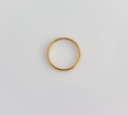 Geometric Ring | Beveled Ring | Essential Ring I Minimalist Ring I Stacking Ring I Bridesmaid Gifts I Gold Minimalist Ring | Ring For women