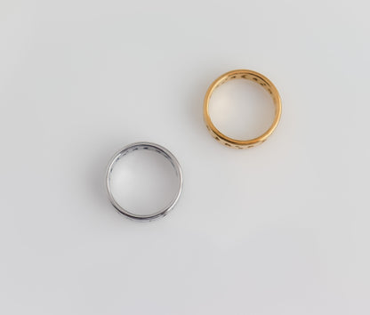 Crescent Moon Ring | Celestial Jewelry | Stargazer's Ring | Moon Star Ring | Gold Ring | Gift for Mom | Christmas Gift | His & Hers Ring