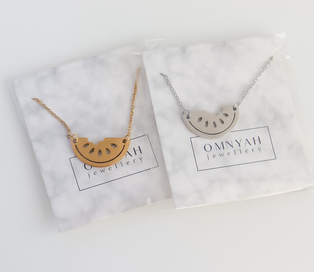 Watermelon Necklace | Watermelon Charm | Fruit Necklace | Palestine Necklace | Minimalist Necklace