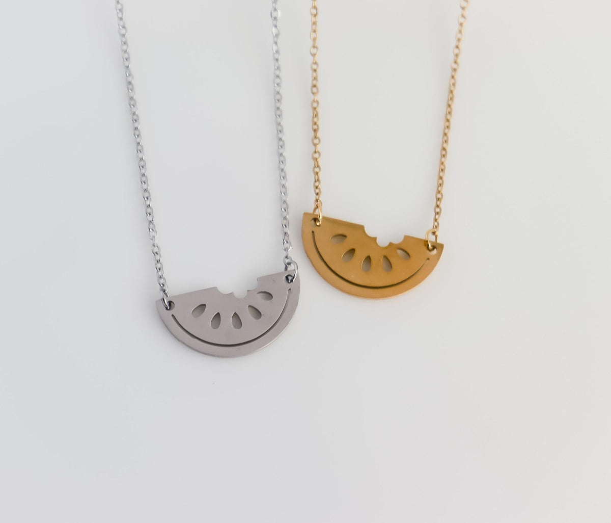 Watermelon Necklace | Watermelon Charm | Fruit Necklace | Palestine Necklace | Minimalist Necklace