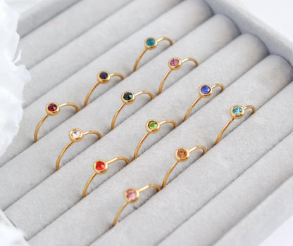 Birth Stone Ring