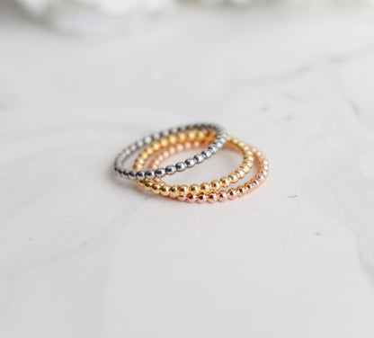 Linked Beads Ring