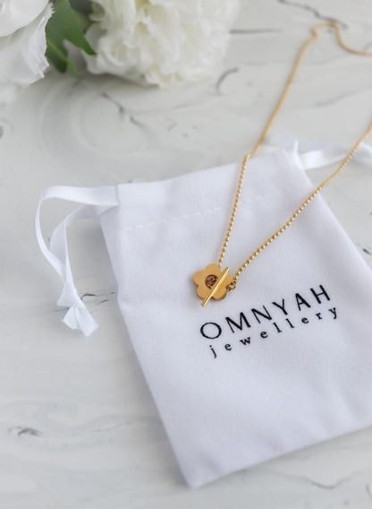 Flower Lock Necklace