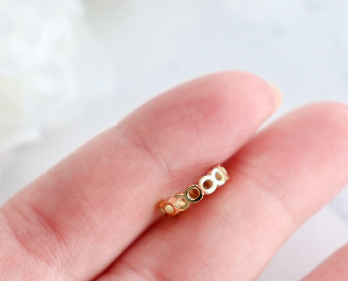 Mini Circle Ear Cuff Earring