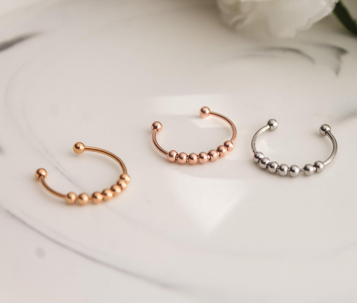 Resizable Bead Fidget Ring