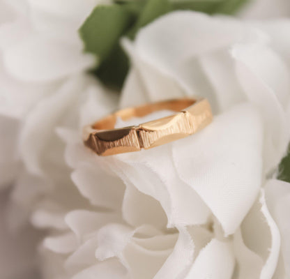 Geometric Ring Band