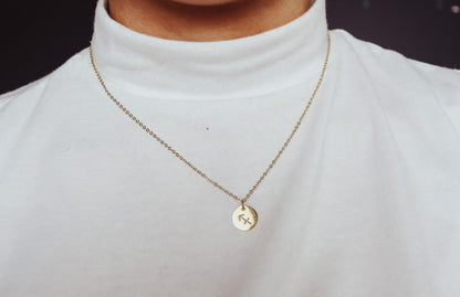 Sun Zodiac Necklace