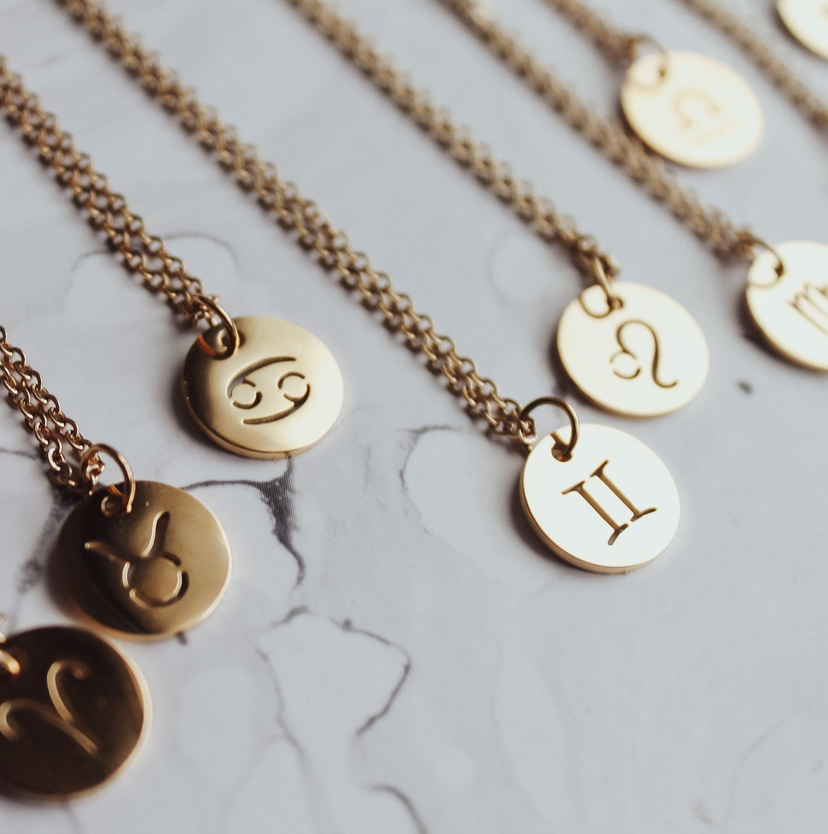 Sun Zodiac Necklace