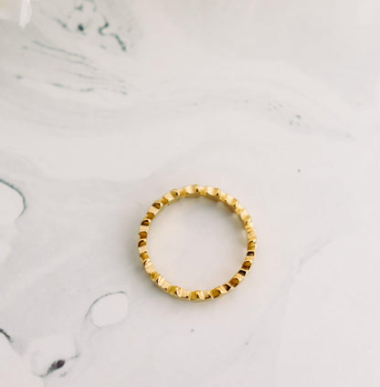 Linked Stars Ring