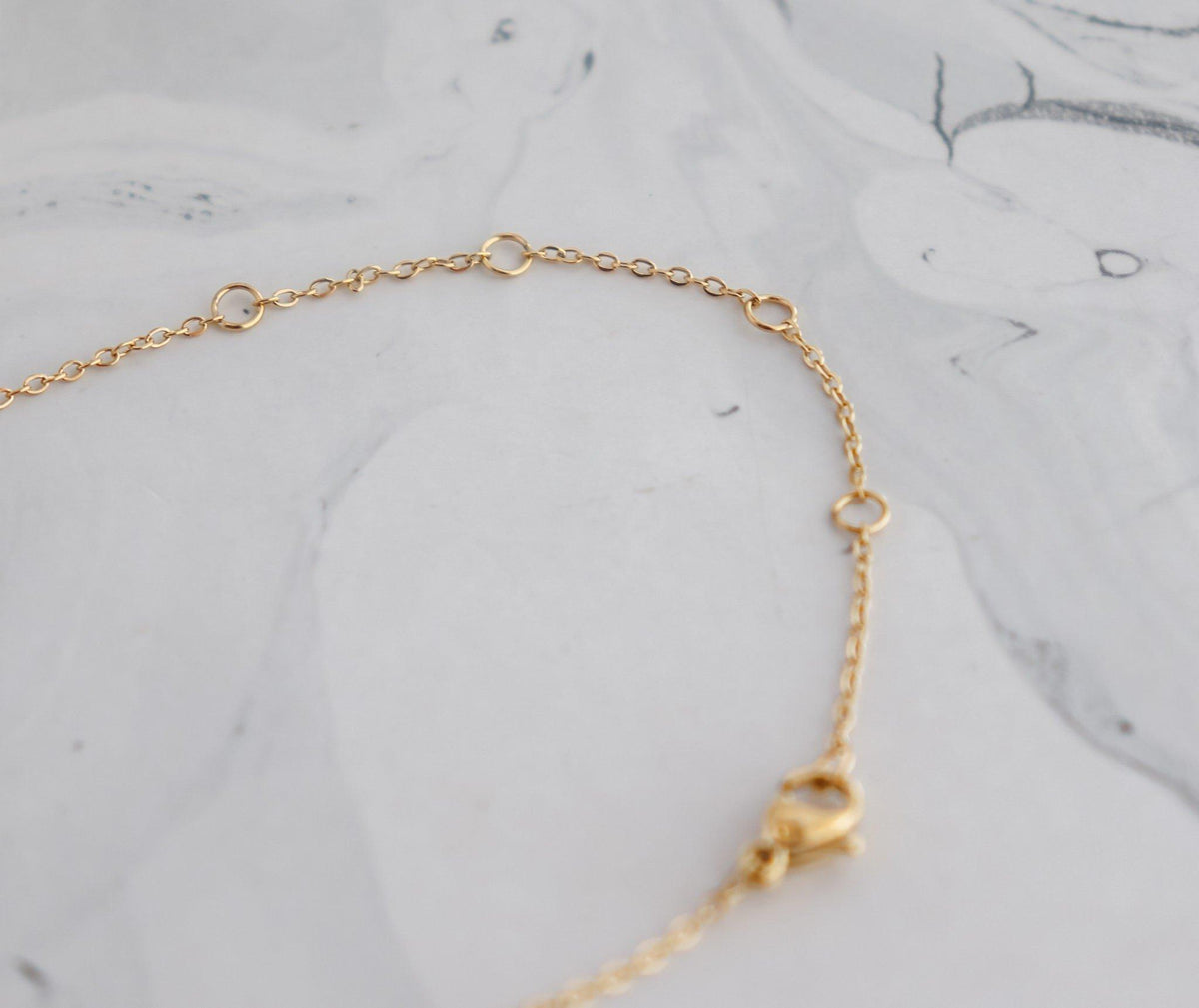 Hammered Pendant Necklace