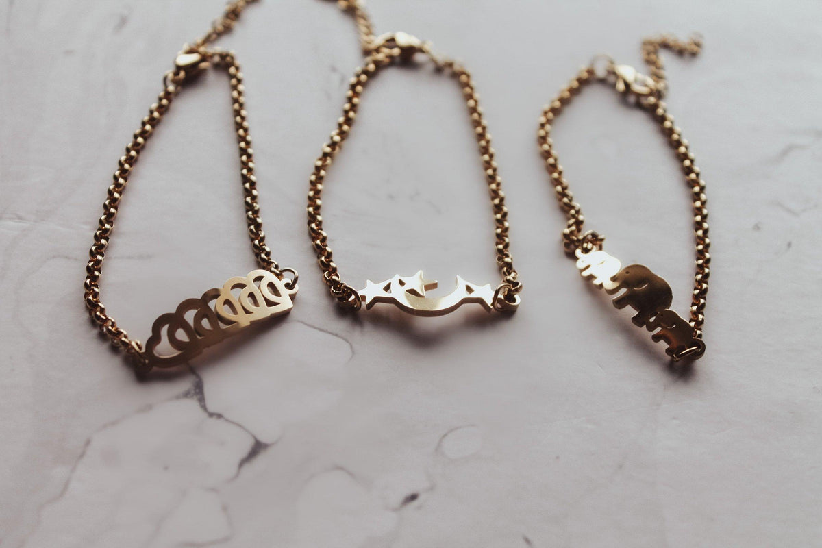 Linked Hearts Bracelet