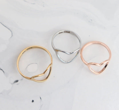 Best Friends Heart Ring