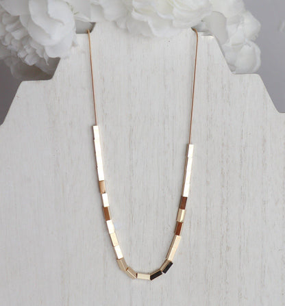Linked Bars Necklace