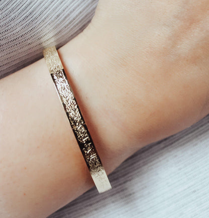 4 Quls Engraved Cuff